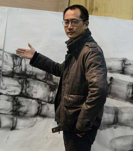 Qiu Zhijie is one of the 10 artists featured in the annual Sino-French project. (Photo provided to China Daily)