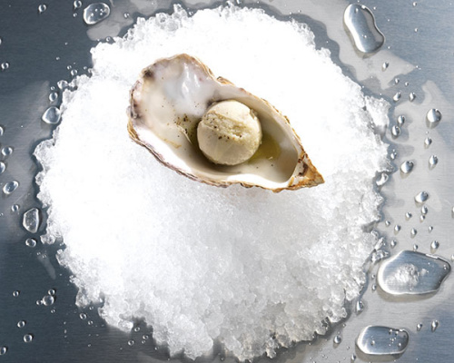 Oyster ice Cream (Photo provided to chinadaily.com.cn)