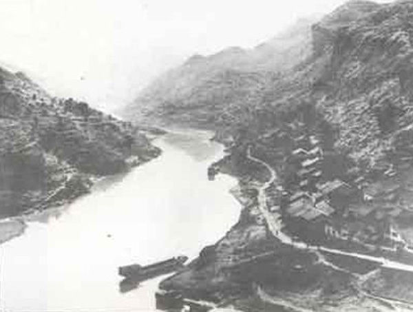 The Red Army crossed the Chishui River for the second and fourth time at Taiping town, Sichuan province, in February and March 1935. [Photo/people.com.cn