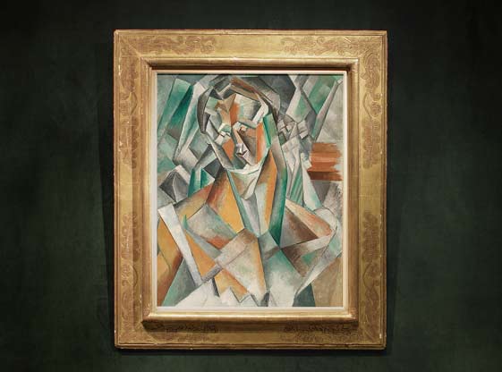 Femme Assise, by Pablo Picasso (Photo provided to China Daily)