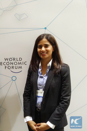 Varsha Rao, Head of Global Operations, Airbnb Inc, attends the Annual Meeting of the New Champions 2016, or the Summer Davos Forum, in Tianjin, north China.