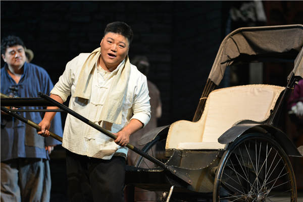 Rickshaw Boy is among the opera films being screened in cinemas this summer. Photo provided to China Daily