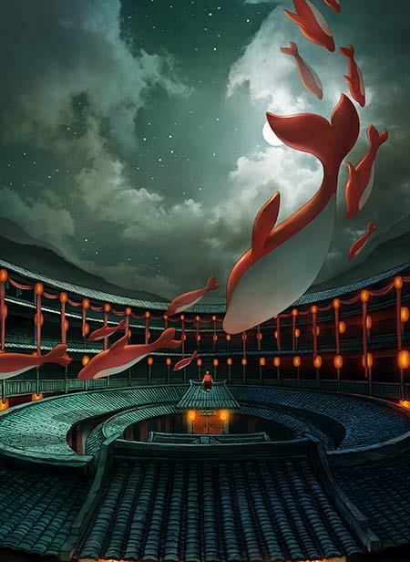 Big Fish & Begonia has raked in 500 million yuan ($75 million) in box-office takings in two weeks despite polarized reviews. Photos provided to China Daily