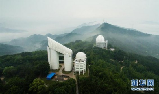 Photo of Guo Shoujing telescope. (Photo/Xinhua)