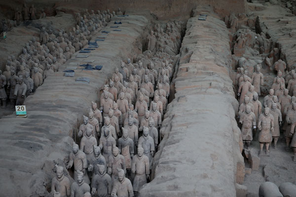 The Terracotta Warriors Museum is one of the city's major attractions. (Photo: Wang Jing/China Daily)