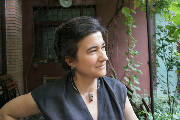 Kathrin von Rechenberg at her workshop in Beijing. (Photo by Ruan Fan/chinadaily.com.cn)