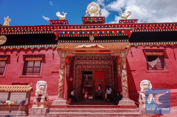 Dege Sutra-Printing House. (Xinhua photo/Wang Di) Dege Sutra-Printing House. (Xinhua photo/Wang Di)