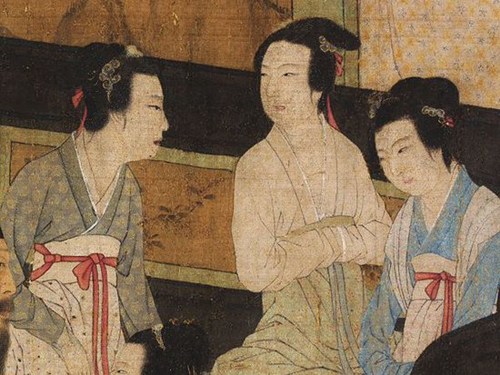 Women in an ancient Chinese painting (File Photo) Women in an ancient Chinese painting (File Photo)