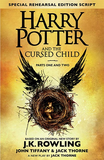 Book cover of Harry Potter and the Cursed Child. (Photo provided to China Daily)