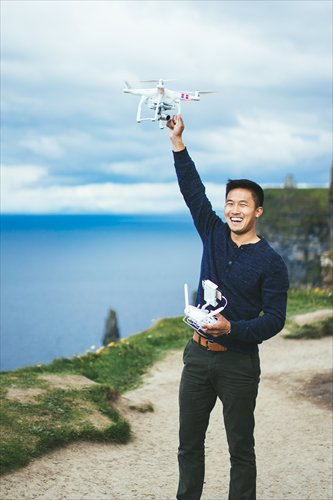 Chinese American Albert Chen, 25, said he came to China to discover his family roots and to build a start-up company using his engineering background. Photo: Courtesy of Albert Chen