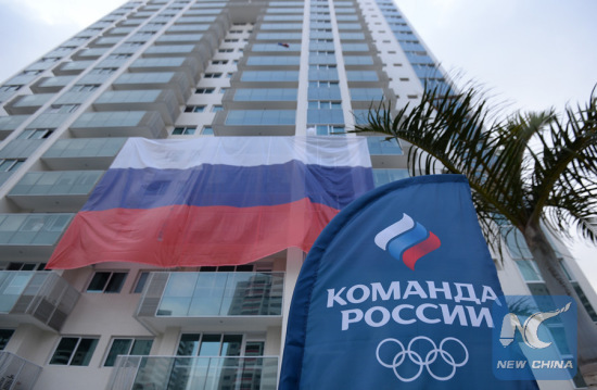 Russia will have the cleanest team at the Rio Olympics after 271 of its athletes are cleared to compete in the Games, the country's Olympic committee president Alexander Zhukov says on August 4, 2016.(Xinhua)