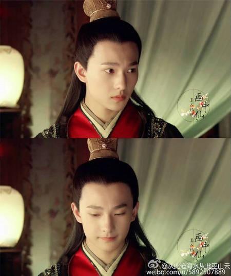 Chinese actor Yang Yang, stars Jia Baoyu in the 2010 TV adaptaion of The Dream of the Red Chamber. (Photo/Sina Weibo)