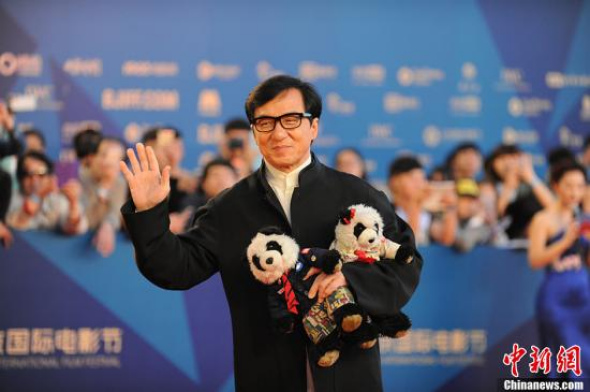 Hong Kong action star Jackie Chan. (File photo/Chinanews.com)