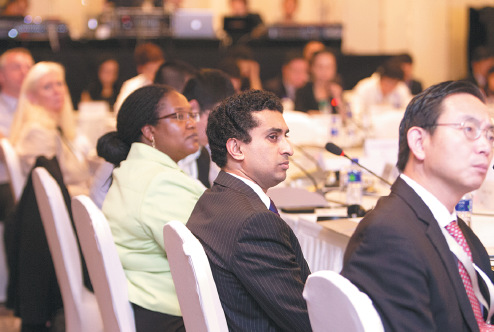 CEOs from all sectors in China discuss on workplace health culture at the conferences organized annually by CEO Roundtable on Cancer-China. CHINA DAILY