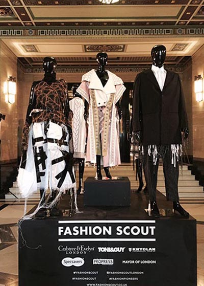 YU Ge'S brand ANNDERSTAND at the Fashion Scout. (Photo/provided to chinadaily.com.cn)