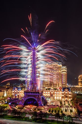 The Eiffel Tower replica at the Parisian Macao (Photo/Courtesy of The Parisian Macao)