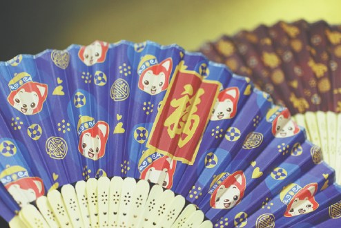 A show featuring a cartoon image of a red fox dressed in the traditional costume of a prince was staged in Prince Kung's Mansion in Beijing in July. (Photo provided to China Daily)