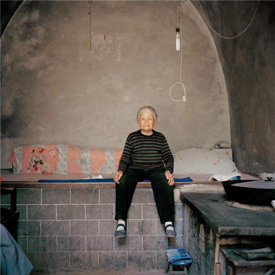 A photograph from the series Sijiagou - Remembering Home by Amelie Kahn-Ackermann. (Photo provided to chinadaily.com.cn)