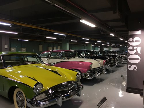 Classic cars on display at the Retrospective on Classic Auto Design (Photo/Courtesy of Gao Jing)