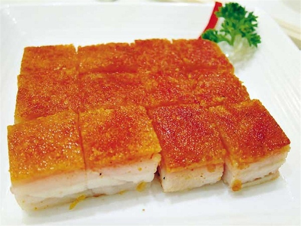 Lei Gardens crispy roasted pork