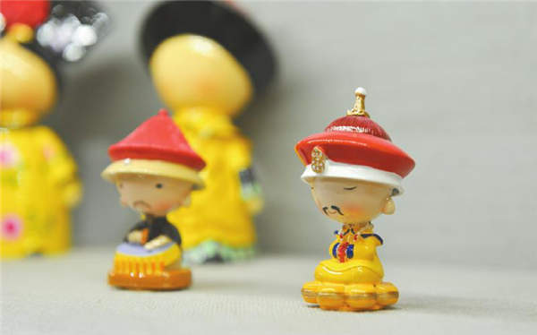 Creative cultural products from the Palace Museum [Photo/West China Metropolis Daily)