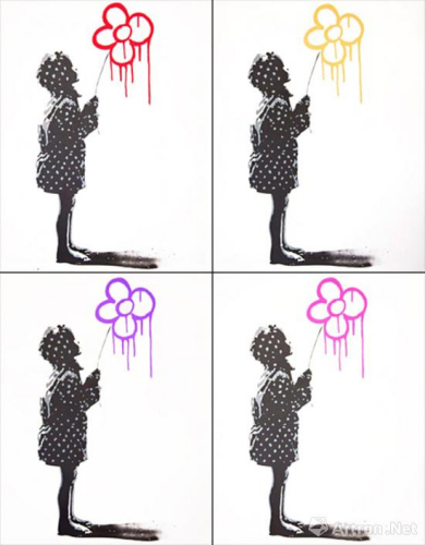 "Hope" series, by British street artist Dom Pattinson (Photo/artron.net)