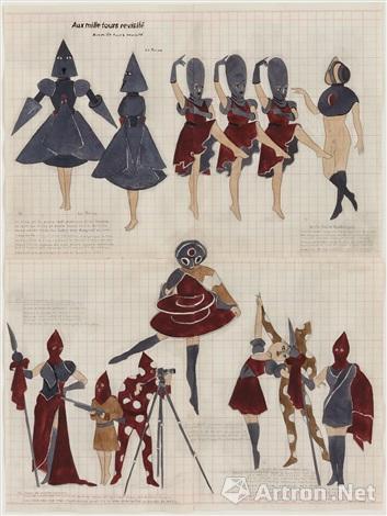 The Queen's Profile, by Marcel Dzama (Photo/artron.net)