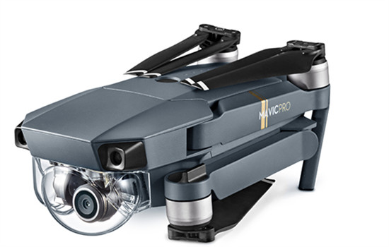 Compact drone Mavic Pro, made by DJI Innovation Technology Co. (Photo provided to China Daily)