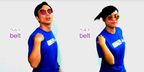 Hong Kong police officers rewrite PPAP and shoot a video to remind people of driving safely. (Photo/Weibo)