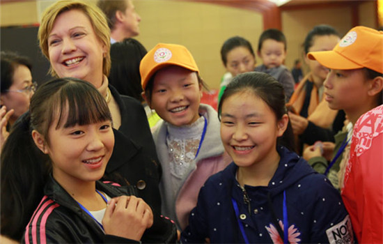 Oct 11 marks the fifth International Day of the Girl Child. (Photo by Zou Hong/China Daily)