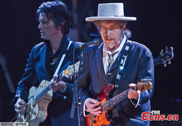 Bob Dylan at The Feis in Finsbury Park, north London in June 2011. (File photo/Agencies)