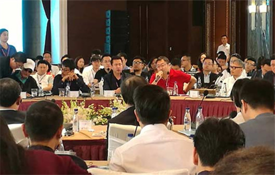 The China Film Makers Forum discusses turning Haikou into 'Oriental Hollywood'. (Photo by Ma zhiping/chinadaily.com.cn)