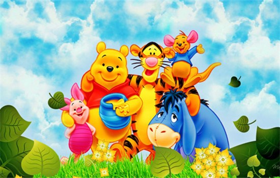 Winnie the Pooh and his friends. (Photo/China Daily)