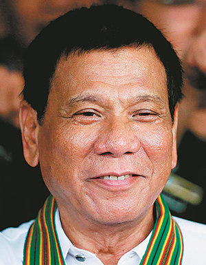 Philippine President Rodrigo Duterte