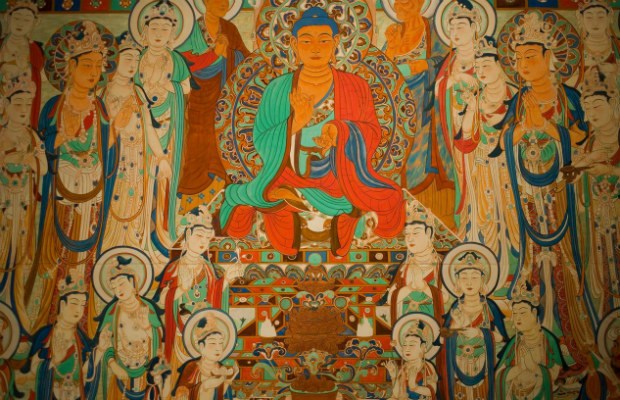 A picture of Dunhuang mural from Mogao Grottoes in Nouthwest China's Gansu province. (File Photo)