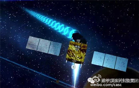 The satellite operates in a Sun-synchronous orbit and will conduct in-orbit experiments using pulsar detectors to demonstrate new technologies, said the press release.