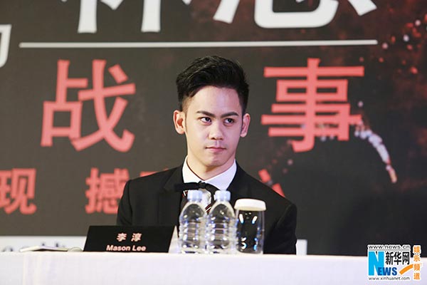 Mason Lee, son of Ang Lee. (Photo/Xinhua)