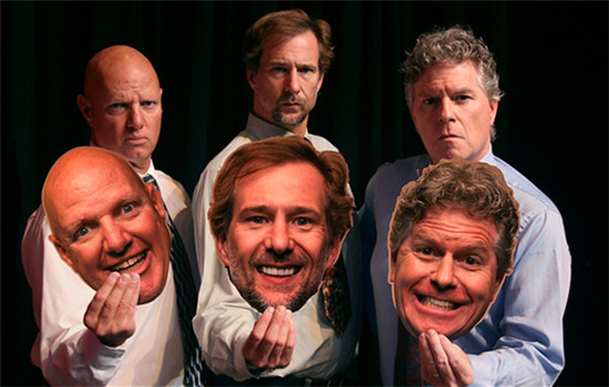 Reduced Shakespeare Company is touring China with a composite play inspired by the playwright's many works.(Photo provided to China Daily)