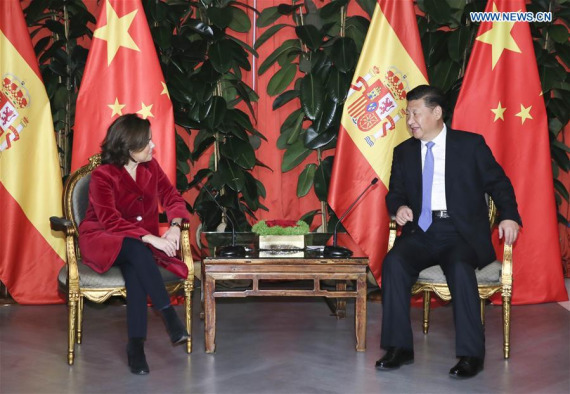 Xi eyes closer China-Spain cooperation