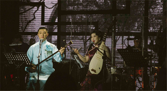 Chen Weilun launches the project China Music House, in which performers of traditonal Chinese operas and folk music share the stage with artists of contemporary music genres. (Photo provided to China Daily)