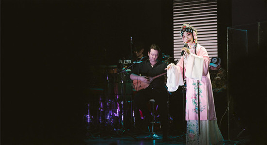 Chen Weilun launches the project China Music House, in which performers of traditonal Chinese operas and folk music share the stage with artists of contemporary music genres. (Photo provided to China Daily)
