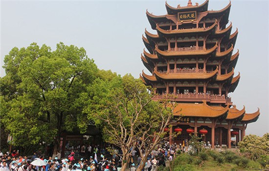 Yellow Crane Tower in Wuhan, Hubei province.(Photo provided to China Daily)