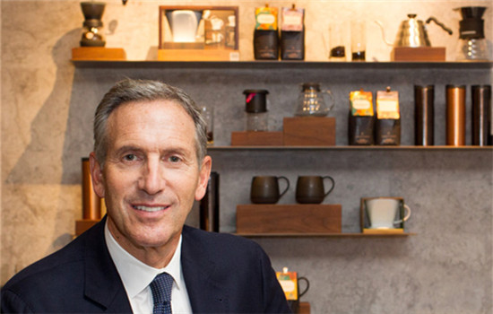 Howard Schultz, Starbucks CEO (Provided to China Daily)