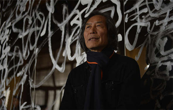 Ink artist Wang Dongling