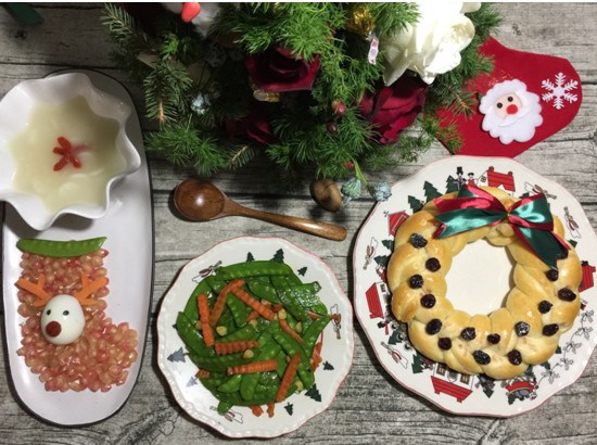 Creative breakfast cooked by Ji. (Photo provided to China.org.cn)