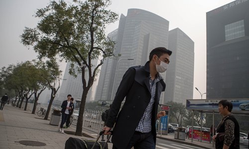 Experts predict that smog migration will be a long-term trend if the environment does not improve. (Photo: Li Hao/GT)