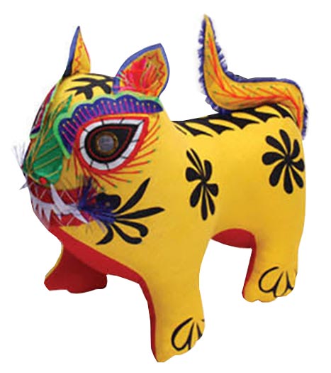 Cloth tiger (Photo provided to China Daily Asia)