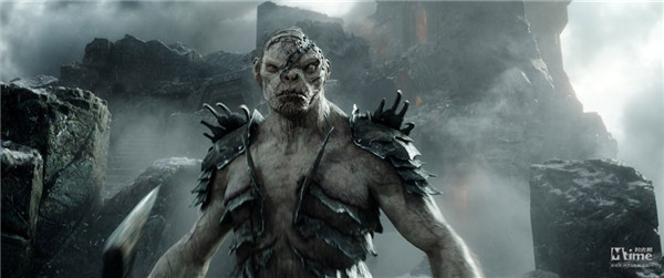 Bolg, an orc from the fantasy movie The Hobbit: The Battle of Five Armies. (Photo provided to China Daily)