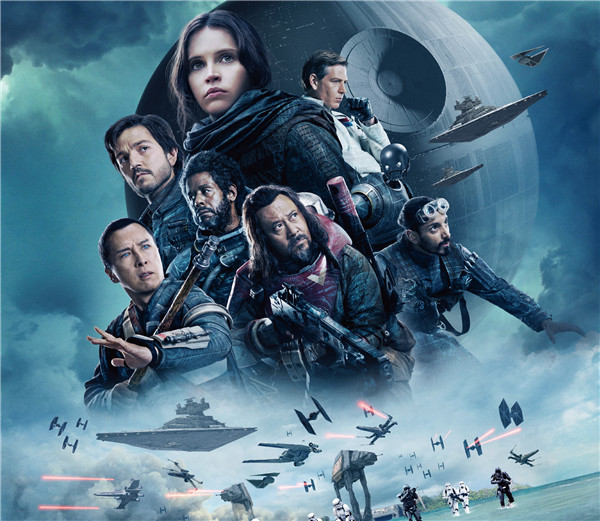 Rogue One: A Star Wars Story will be shown on the Chinese mainland from Jan 6. (Photo provided to China Daily)