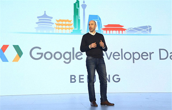 Ben Galbraith, head of product and developer relations at Google's developer product group. (Photo provided to China Daily)